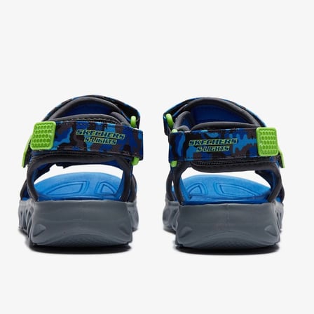 Skechers Hypno - Splash Kids Lights Sandals Cırtlı Işıklı Çocuk Sandalet Mavi