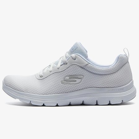 Skechers Flex Appeal 4.0 Brilliant View Memory Foam Womens Walking Shoes Black Hafızalı Taban Kadın Yürüyüş Ayakkabısı Beyaz