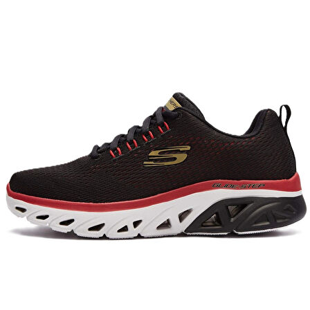 Skechers Glide-Step Sport-Wave Heat Memory Foam Mens Sneaker Hafızalı Taban Günlük Spor Ayakkabı Bordo
