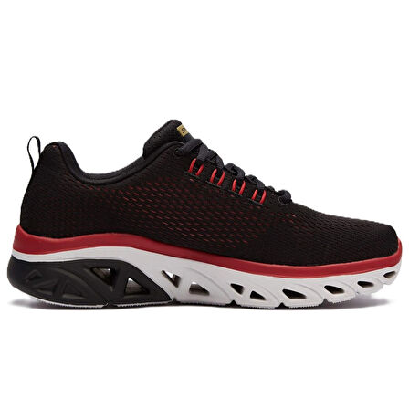 Skechers Glide-Step Sport-Wave Heat Memory Foam Mens Sneaker Hafızalı Taban Günlük Spor Ayakkabı Bordo