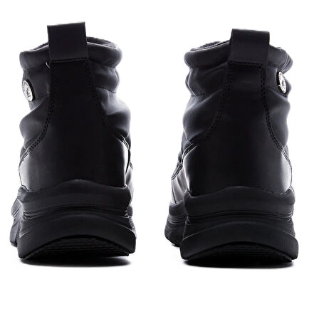 Skechers D'Lux Walker-Winter Up Memory Foam Waterproff Womens Sneaker Hafızalı Taban Su Geçirmez Kadın Bot Siyah