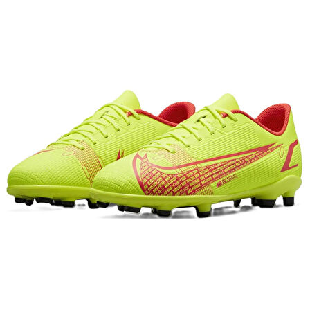 Nike JR Vapor 14 Club FG/MG Sarı Çocuk Krampon