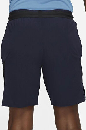Nike Pro Dri Fit Flex Rep 3.0 Unlined Training Erkek Şort Lacivert