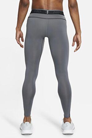 Nike Pro Men's Leggins Tights Dri-Fit Grey Gri Erkek Taytı