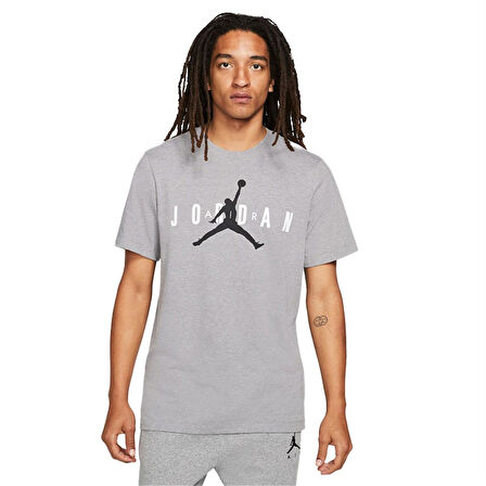 Jordan M J Ss Ctn Jrdn Air Wrdmrk Erkek T-Shirt CK4212-092 Siyah