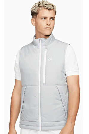 Nike Sportswear Therma Fit Legacy Men's Gilet Gray Terma Fit Erkek Yelek Gri