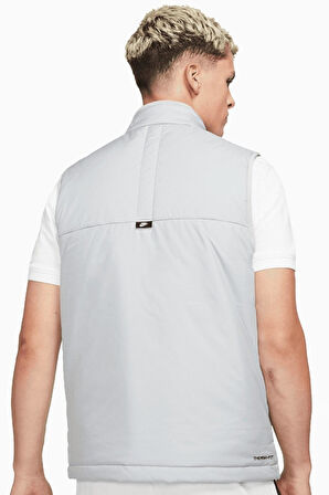 Nike Sportswear Therma Fit Legacy Men's Gilet Gray Terma Fit Erkek Yelek Gri