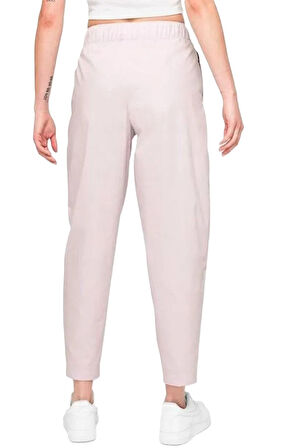 Nike Sportswear Essential Woven Loose Fİt High Rise Curve Trousers Kadın Dokuma Bol Kesim Eşofman Altı Lila