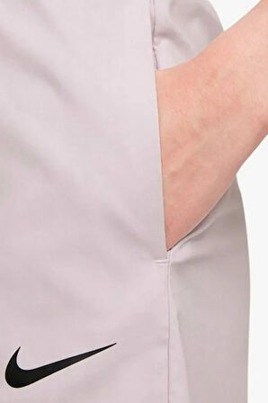 Nike Sportswear Essential Woven Loose Fİt High Rise Curve Trousers Kadın Dokuma Bol Kesim Eşofman Altı Lila