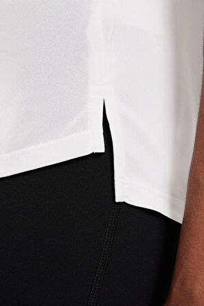 Nike Dri-Fit Training One Elastika Women's Tank Top Kadın Spor Atlet Beyaz