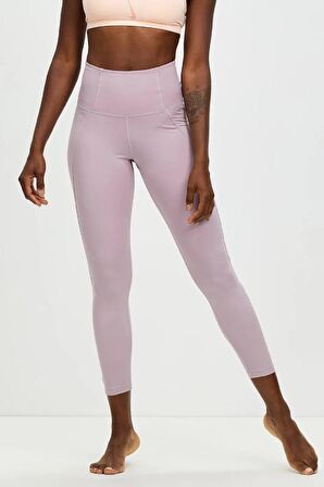 Nike Yoga High-Waisted 7/8 Cut Out Leggings Yüksek Belli Toparlayıcı Tayt