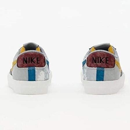 Nike Blazer Low '77 Leather Sneaker Hakiki Deri Günlük Spor Ayakkabı Ayakkabı Gri