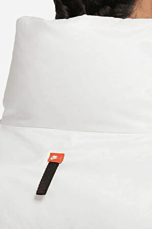 Nike Sportswear Down Fill Therma Fit City Series Full Zip Kadın Bol Kesim Kaz Tüyü Spor Ceket Beyaz