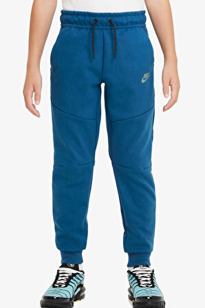 Nike Sportswear Tech Fleece Jogger Erkek Çocuk Unisex Eşofman Kalın Altı Lacivert