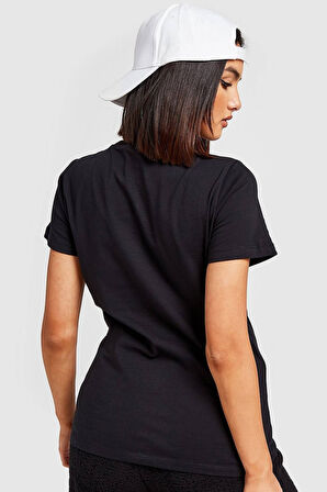 Nike Essential Crew Fit Tee Black T-Shirt Fit Kalıp Pamuklu Tişört Siyah