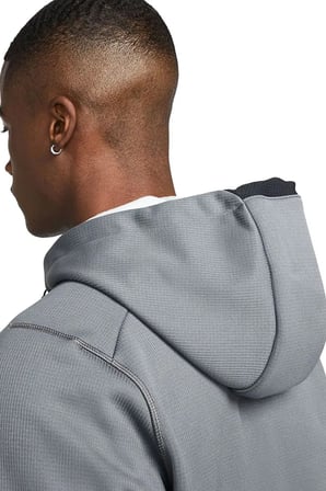 Nike Pro Terma Fit Sphere Full Zip Men's Hoodie Erkek Kapüşonlu Terma Fit Sweatshirt Gri