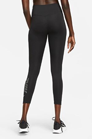 Nike One Diamond Shine 7/8 Leggins 2 Cepli Yapay Elmaslı Toparlayıcı Tayt