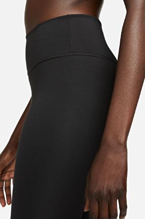 Nike One Diamond Shine 7/8 Leggins 2 Cepli Yapay Elmaslı Toparlayıcı Tayt