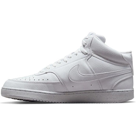 Nike Court Vision Mid Sneaker Bilekli Günlük Beyaz Spor Ayakkabı 