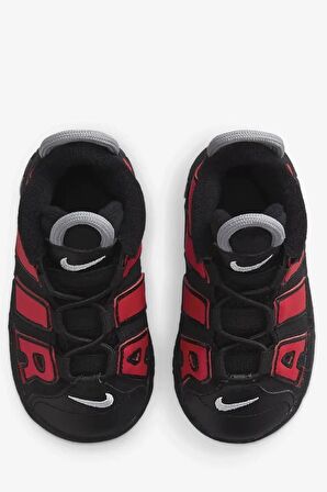 Nike Uptempo Air More Leather Hakiki Deri Kısa Bilekli Lastik İpli Sneaker DM