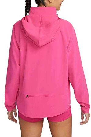 Nike Pro Training Packable 1/4 Zip Pink Jacket Çantaya Dönüşebilen Fermuarlı Ceket Pembe