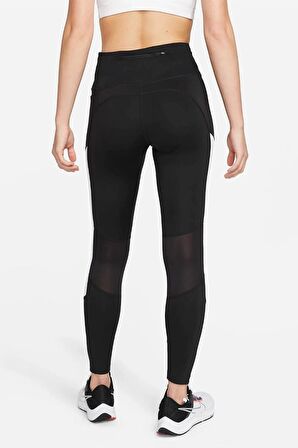 Nike Fast Air Leggings 7/8 High Rise Yüksek Belli Toparlayıcı Tayt Siyah