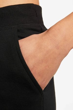 Nike Yoga Luxe 7/8 Fleece Soft Pants Purple Esnek Yumuşak Kadın Eşofman Altı Siyah