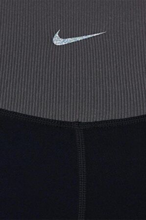 Nike Yoga Luxe High Rise Leggings Yüksek Belli Toparlayıcı Esnek Tayt Siyah