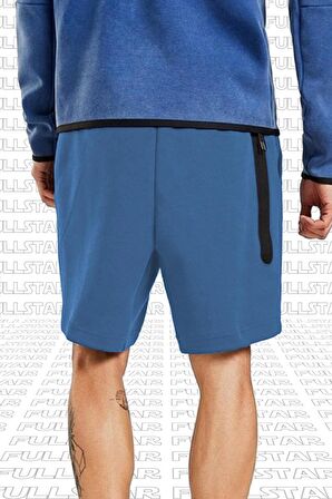 Nike Sportswear Tech Fleece Mens Shorts Mavi Erkek Şort