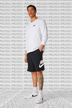 Nike Sportswear Club Futura French Terry Alumni Short Erkek Şort Siyah