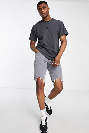 Nike Premium Essentials Loose Fit t-shirt Erkek Bol Kesim Tişört Antrasit
