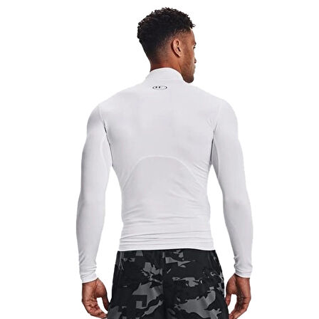 Cg Armour Comp Mock Erkek Beyaz Antrenman T-Shirt 1366072-100