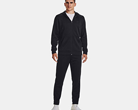 Under Armour Ua Armour Fleece Fz Hoodie Erkek Günlük Ceket 1373357-001 Siyah