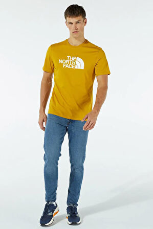 The North Face Men's S/S Easy Tee Yellow Erkek Tişört Sarı