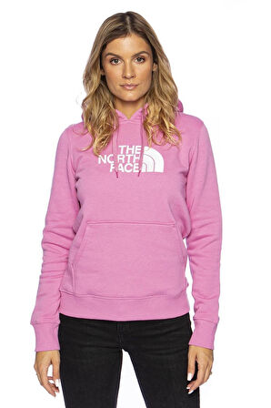 The North Face Drew Peak Pullover Kadın Kapüşonlu Sweatshirt Pembe