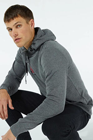 The North Face Men's New Climb Hoodie Kapüşonlu Erkek Sweatshirt Gri