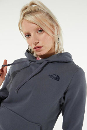 The North Face Women's New Climb Hoodie Vanadis Gray Kadın Kapüşonlu Sweatshirt Gri