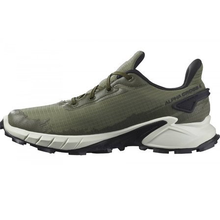 Salomon Alphacross 4 Goretex Mens Sneaker Yağmur Geçirmez Nefes Alabilen Outdoor Yürüyüş Ayakkabısı Yeşil