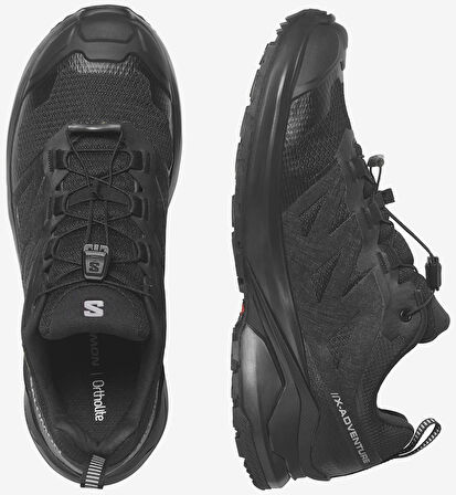 Salomon X Adventure Gro Tex Outdoor Shoes Kadın Su Geçirmez Outdoor Ayakkabı Siyah