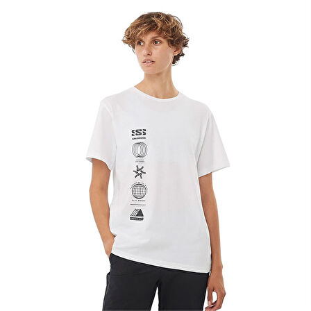 Salomon Logo Combo Ss W Kadın T-Shirt LC2233000 Beyaz