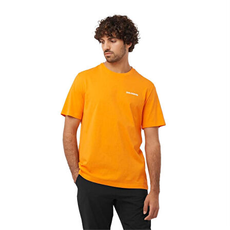 Salomon Graphic Perf Ss Tee M Erkek T-Shirt LC2219700 Sarı