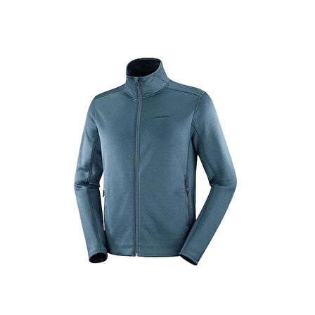 Salomon Sntıal Mıdfleece Fz M Erkek Ceket LC2329000 Mavi