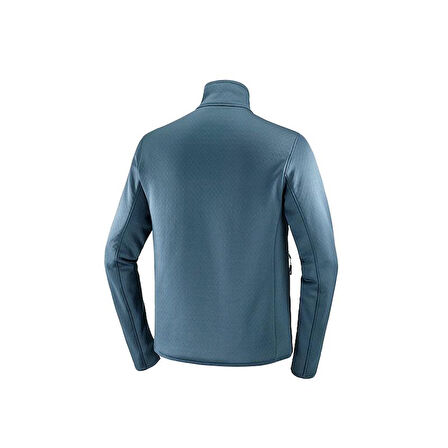 Salomon Sntıal Mıdfleece Fz M Erkek Ceket LC2329000 Mavi