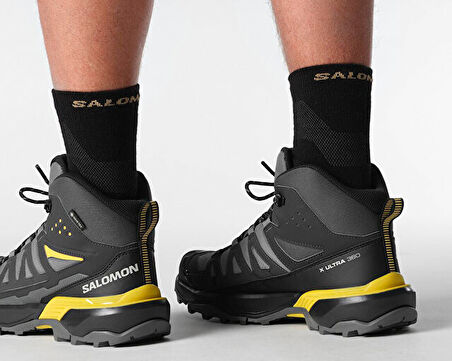 Salomon X Ultra 360 Mid Gore-Tex Erkek Outdoor Botu L47742600 Gri