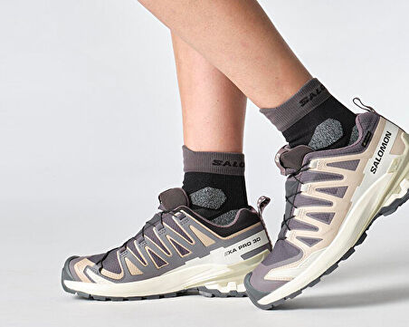 Salomon Xa Pro 3D V9 Gore Tex Kadın Outdoor Ayakkabısı L47744700 Mor