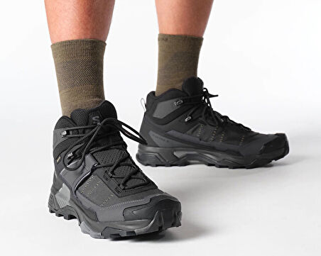 Salomon X Ultra 5 Mid Gore-Tex Erkek Outdoor Botu L47754200 Siyah
