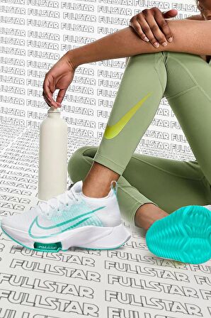 Nike Air Zoom Tempo Next Flyknit Running Shoes Kadın Koşu Ayakkabısı Beyaz