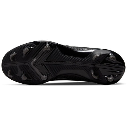 Nike Mercurial Superfly 8 Club FG/MG Soccer Shoes Çoraplı Çocuk Krampon Siyah
