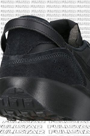 Nike Waffle Debut Leather Black Sneaker Hakiki Deri Siyah Spor Ayakkabı