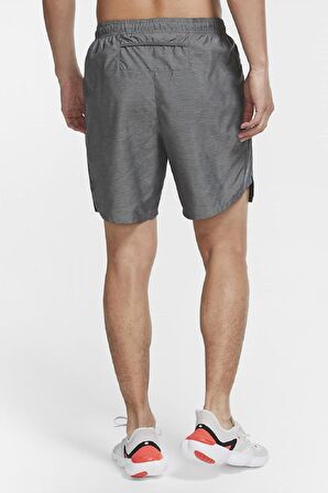 Nike Challenger Running Short 5 inch Slip Astarlı Erkek Koşu Şortu Gri